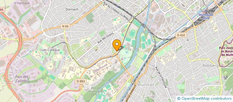 localisation de l'entreprise MONSIEUR AYOUB AKEF à MULHOUSE