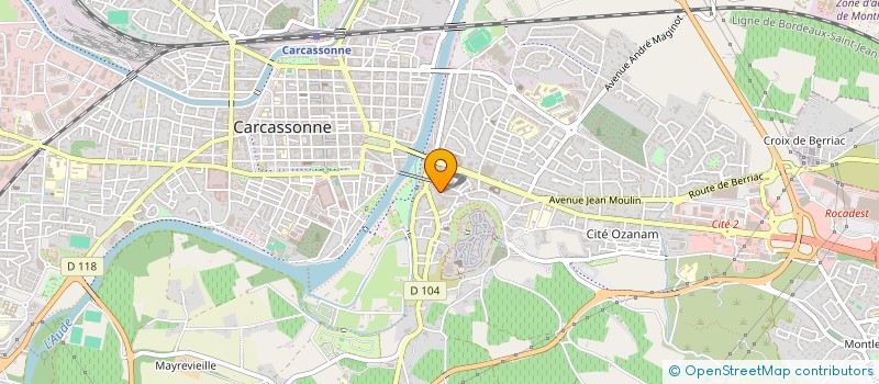localisation de l'entreprise MONSIEUR AYOUB ALLAGUI à CARCASSONNE