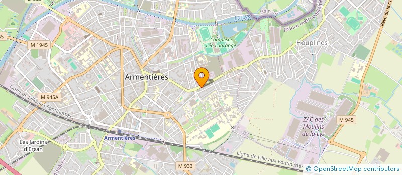 localisation de l'entreprise MONSIEUR AYOUB AMARZGUIO  ARMENTIERES