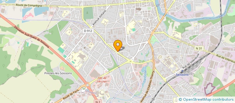localisation de l'entreprise MONSIEUR AYOUB AMIRI à SOISSONS