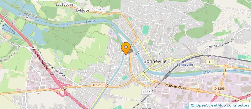 localisation de l'entreprise MONSIEUR AYOUB AMRANI  BONNEVILLE