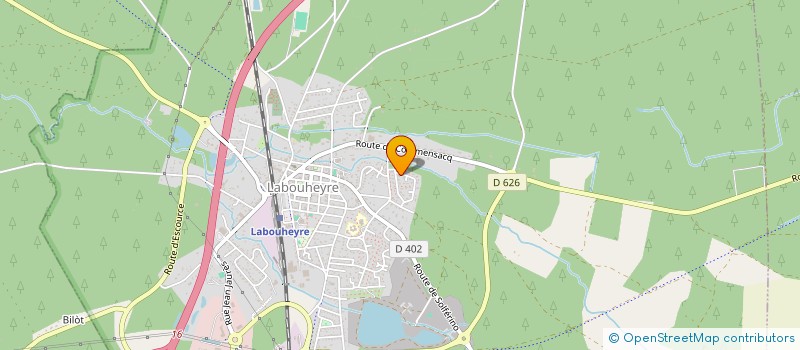 localisation de l'entreprise MONSIEUR AYOUB AOUIJIL  LABOUHEYRE