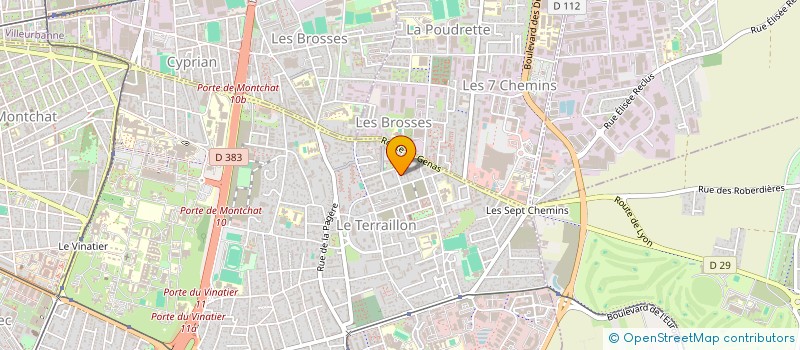 localisation de l'entreprise MONSIEUR AYOUB ARBAJI  BRON