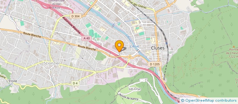 localisation de l'entreprise MONSIEUR AYOUB ASSAL  CLUSES