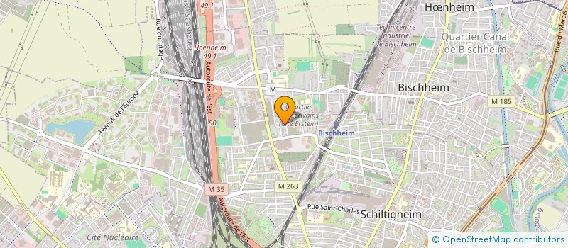 localisation de l'entreprise MONSIEUR AYOUB ATAOURIRTI  SCHILTIGHEIM