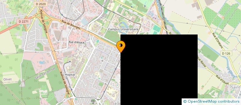 localisation de l'entreprise MONSIEUR AYOUB ATTARI  ORLEANS