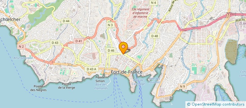 localisation de l'entreprise MONSIEUR AYOUB BABINOU EL KHADARI à LE LAMENTIN