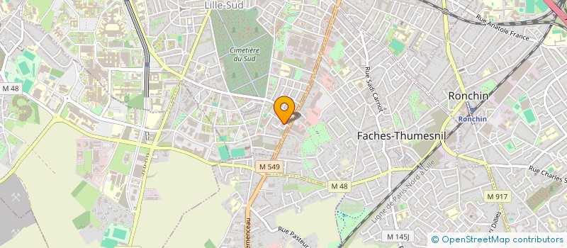localisation de l'entreprise MONSIEUR AYOUB BAKHTAOUI à LILLE