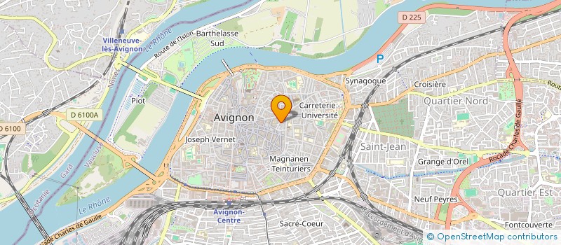 localisation de l'entreprise MONSIEUR AYOUB BAKRIM  AVIGNON