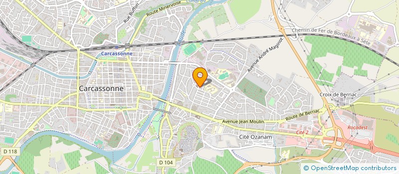 localisation de l'entreprise MONSIEUR AYOUB BELARBI DOUDOU à CARCASSONNE