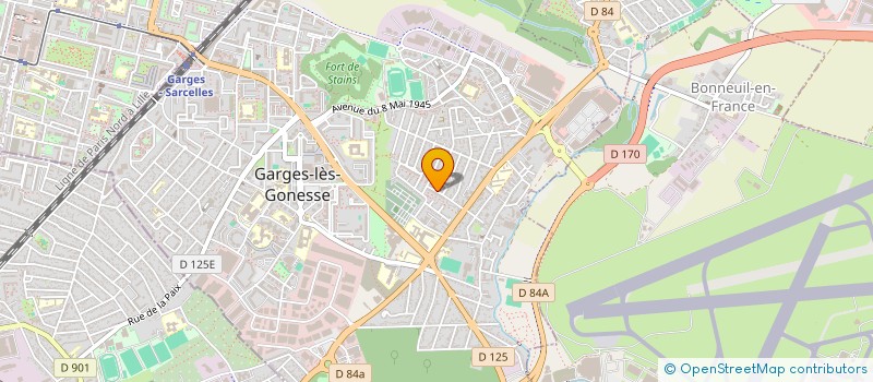 localisation de l'entreprise MONSIEUR AYOUB BEN BOUZID  GARGES-LES-GONESSE