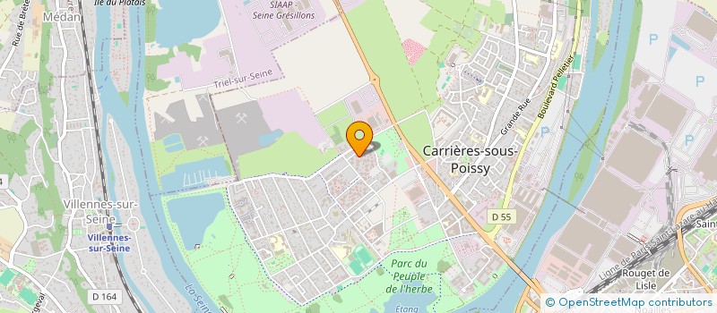 localisation de l'entreprise MONSIEUR AYOUB BEN HADDOU  CARRIERES-SOUS-POISSY