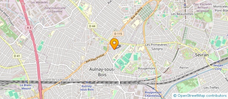 localisation de l'entreprise MONSIEUR AYOUB BEN HAMMOUDA à AULNAY-SOUS-BOIS