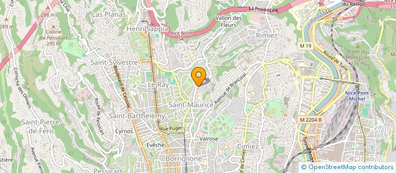 localisation de l'entreprise MONSIEUR AYOUB BEN HASSINE à NICE