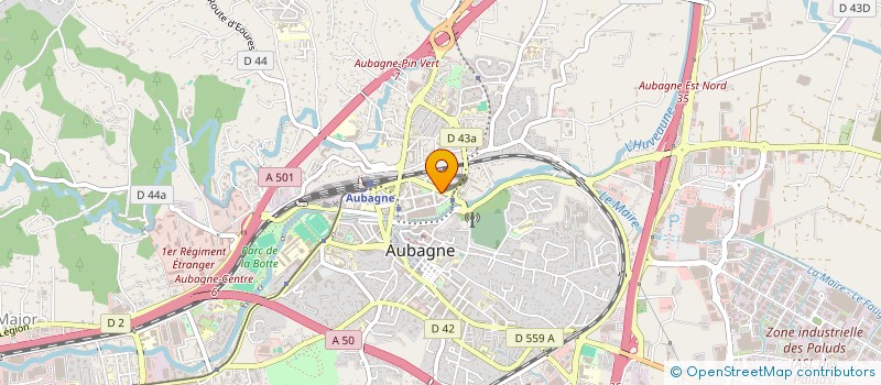 localisation de l'entreprise MONSIEUR AYOUB BEN SELLAM à AUBAGNE