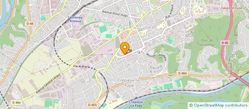 localisation de l'entreprise MONSIEUR AYOUB BENABDALLAH  RILLIEUX-LA-PAPE