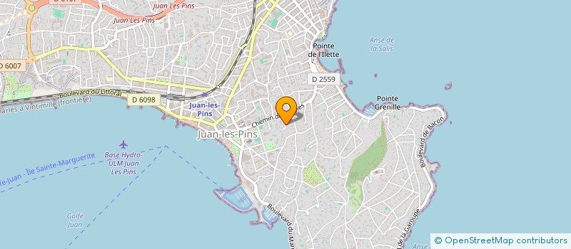 localisation de l'entreprise MONSIEUR AYOUB BENATHMANE à ANTIBES