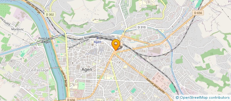 localisation de l'entreprise MONSIEUR AYOUB BENAYACHE  AGEN