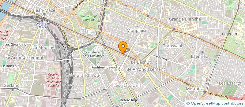 localisation de l'entreprise MONSIEUR AYOUB BENSAOU  LYON