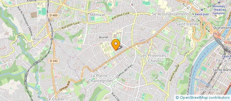 localisation de l'entreprise MONSIEUR AYOUB BENTAHIR ALAOUI  LYON