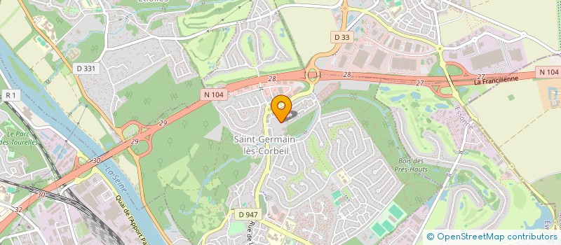 localisation de l'entreprise MONSIEUR AYOUB BESSA  SAINT-GERMAIN-LES-CORBEIL