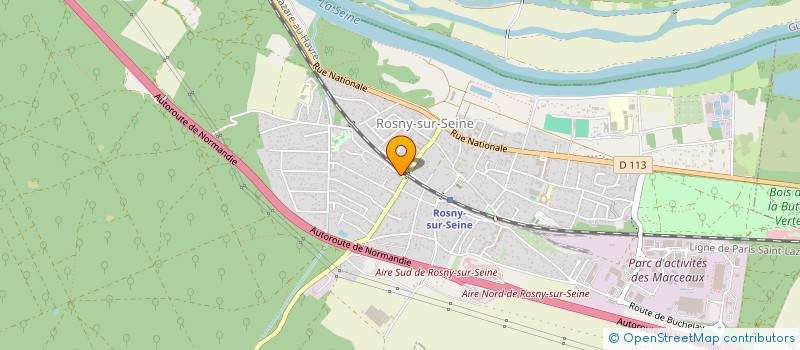 localisation de l'entreprise MONSIEUR AYOUB BISSILA  ROSNY-SUR-SEINE