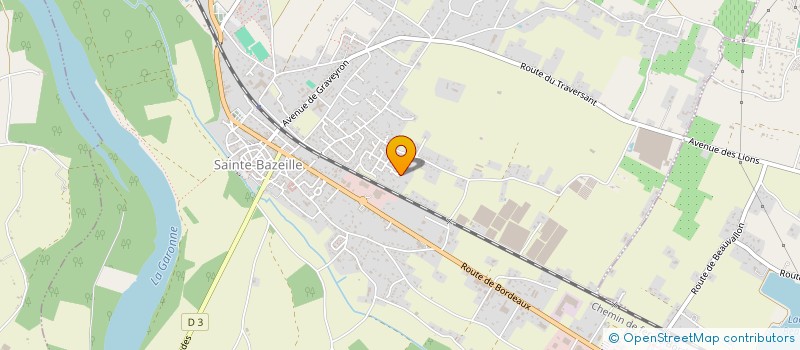 localisation de l'entreprise MONSIEUR AYOUB BOUAMAMA  SAINTE-BAZEILLE