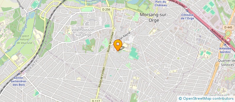 localisation de l'entreprise MONSIEUR AYOUB BOUDARFA  MORSANG-SUR-ORGE