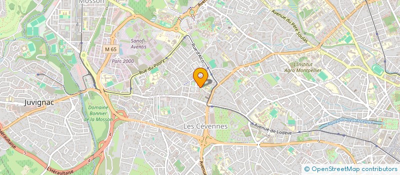 localisation de l'entreprise MONSIEUR AYOUB BOUGNOCUH à MONTPELLIER