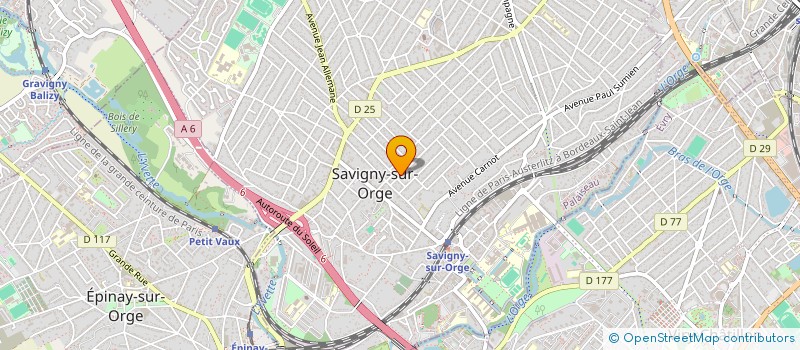 localisation de l'entreprise MONSIEUR AYOUB BOUIDA à SAVIGNY-SUR-ORGE