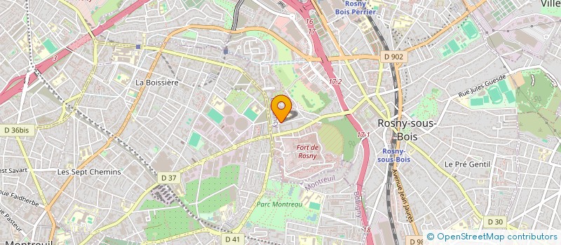 localisation de l'entreprise MONSIEUR AYOUB BOUIEDYA à ROSNY-SOUS-BOIS