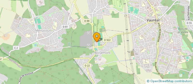 localisation de l'entreprise MONSIEUR AYOUB BOUKANE  BOISEMONT