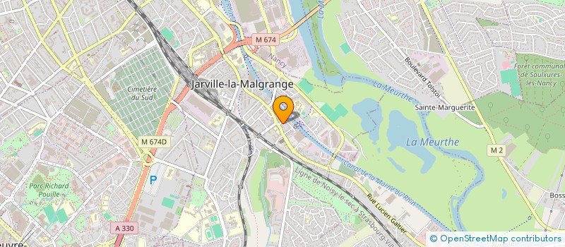 localisation de l'entreprise MONSIEUR AYOUB BOUKHALFA  JARVILLE-LA-MALGRANGE