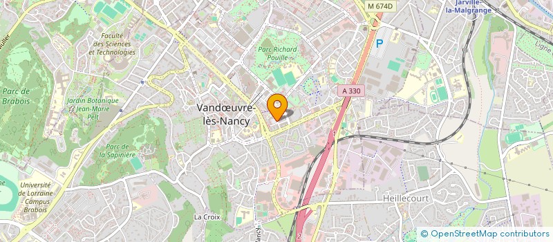 localisation de l'entreprise MONSIEUR AYOUB BOUMEDIANE  VANDUVRE-LES-NANCY