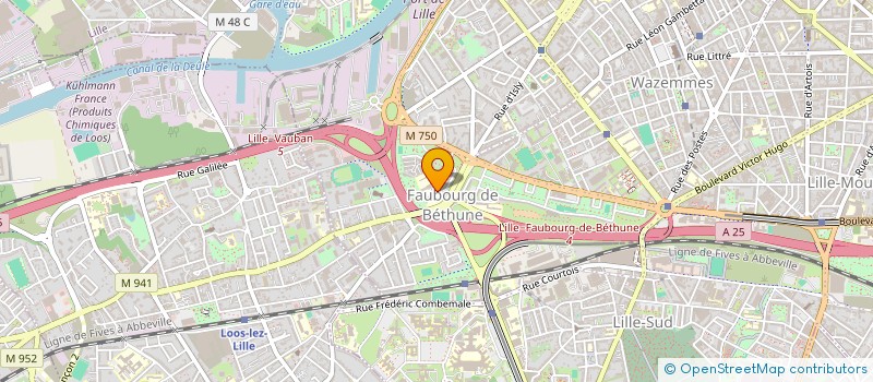 localisation de l'entreprise MONSIEUR AYOUB BOUTOUIL EL HAMDAOUI à LILLE