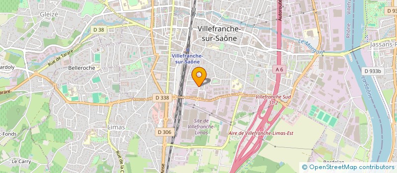 localisation de l'entreprise MONSIEUR AYOUB BOUZIANE  VILLEFRANCHE-SUR-SAONE