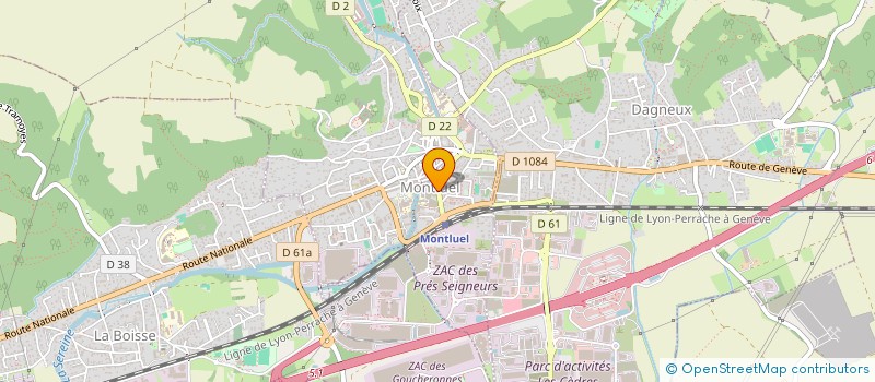 localisation de l'entreprise MONSIEUR AYOUB BOZAKRAFT  MONTLUEL