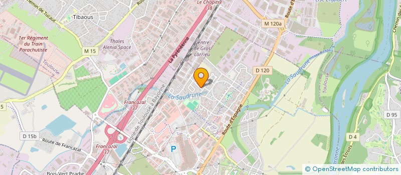 localisation de l'entreprise MONSIEUR AYOUB BRAHEM  PORTET-SUR-GARONNE