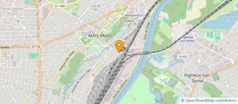 localisation de l'entreprise MONSIEUR AYOUB CHAAL à ATHIS-MONS