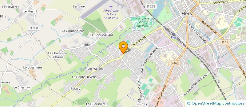 localisation de l'entreprise MONSIEUR AYOUB CHAIRI à FLERS