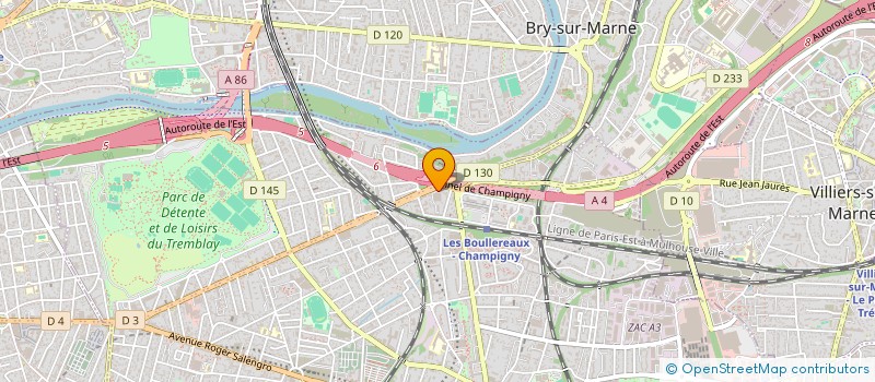 localisation de l'entreprise MONSIEUR AYOUB CHAJII à CHAMPIGNY-SUR-MARNE