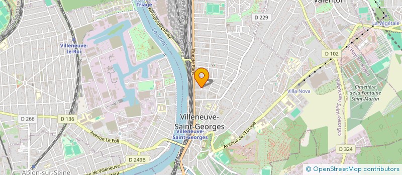 localisation de l'entreprise MONSIEUR AYOUB CHAKIK  VILLENEUVE-SAINT-GEORGES