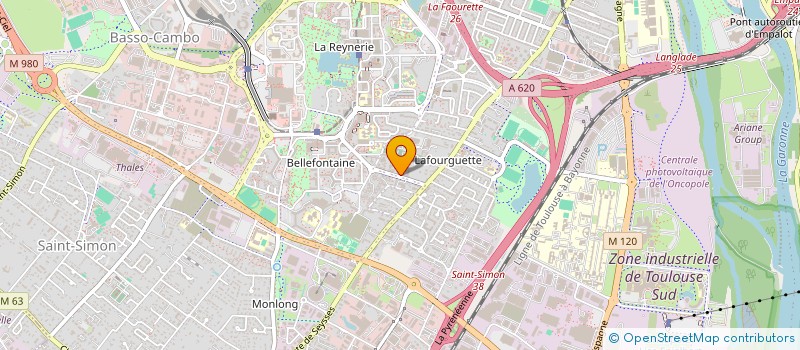 localisation de l'entreprise MONSIEUR AYOUB CHEBLI  TOULOUSE