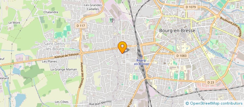 localisation de l'entreprise MONSIEUR AYOUB CHOUKRANI à BOURG-EN-BRESSE