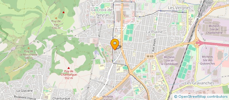 localisation de l'entreprise MONSIEUR AYOUB DAMBRI AYOUB  CLERMONT-FERRAND