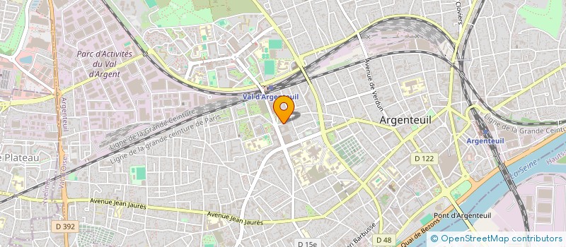 localisation de l'entreprise MONSIEUR AYOUB DAOUDI  ARGENTEUIL