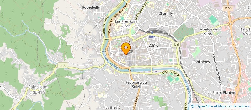 localisation de l'entreprise MONSIEUR AYOUB DELLALI  ALES