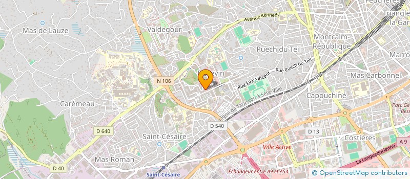 localisation de l'entreprise MONSIEUR AYOUB DJAOUED  NIMES