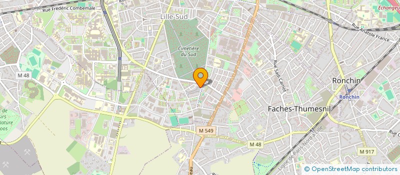 localisation de l'entreprise MONSIEUR AYOUB ECHAKKAR à LILLE