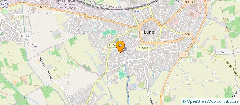 localisation de l'entreprise MONSIEUR AYOUB EL ABADI  LUNEL